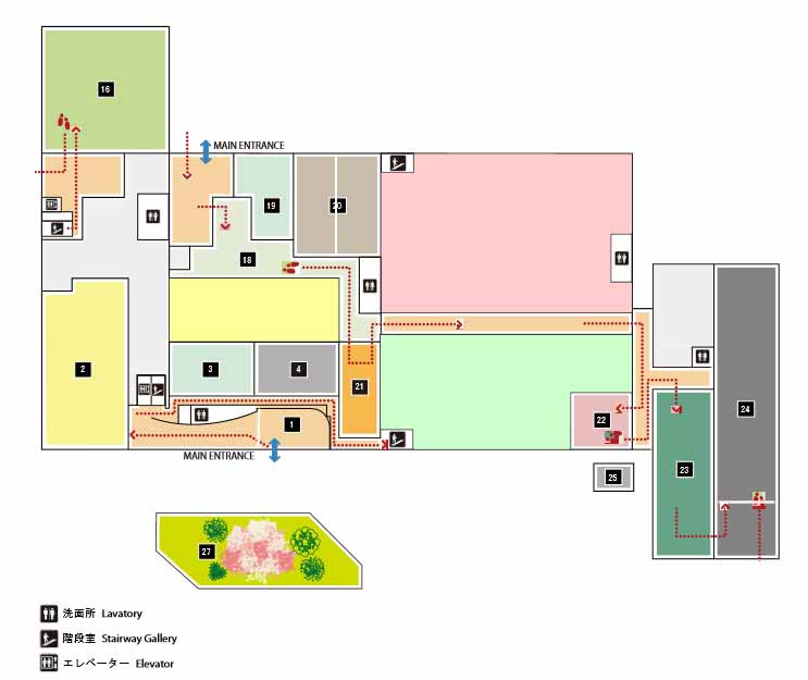 Floor Plan of Toyama Monozukuri Center