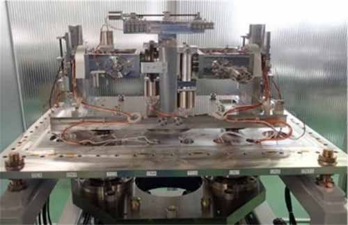 Internal view of Polarimeter