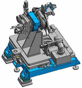 Diffractometer 3D model