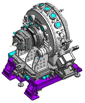 Diffractometer 3D model