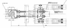 4 way slit motorised slit - drawing