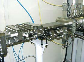 Double beam duct